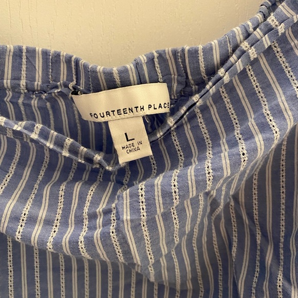 Cotton off shoulder blouse - Picture 4 of 5